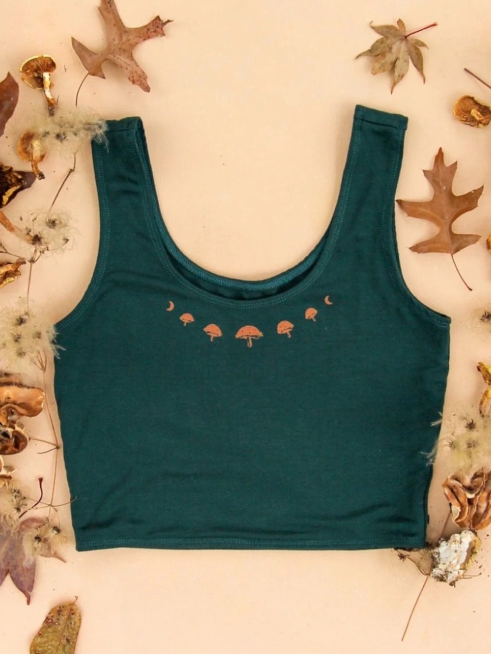 Purusha People Shroom Moon Yoga Top, S